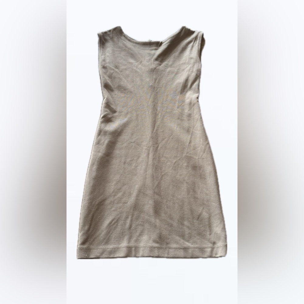 Zara -  Beige Sleeveless Dress